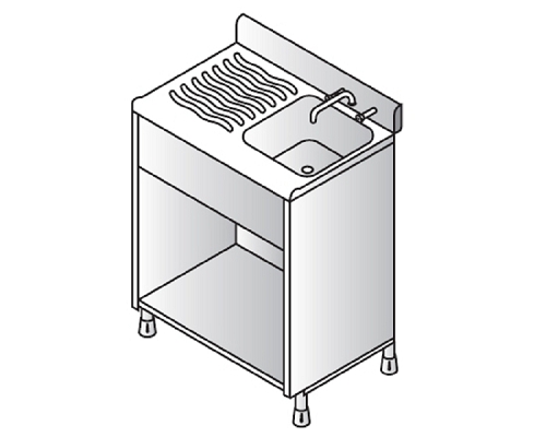 IMC Bartender Single Sink 1000mm - BZ51/100